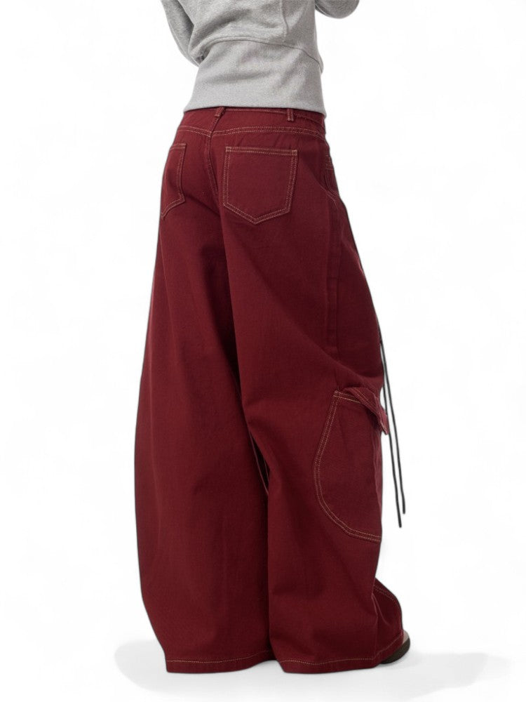 Design Loose Floor-Length Pants