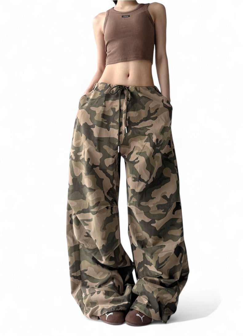 Retro Camouflage Cargo