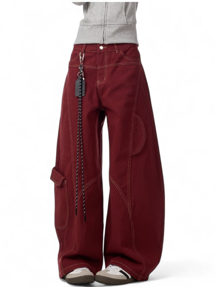 Design Loose Floor-Length Pants