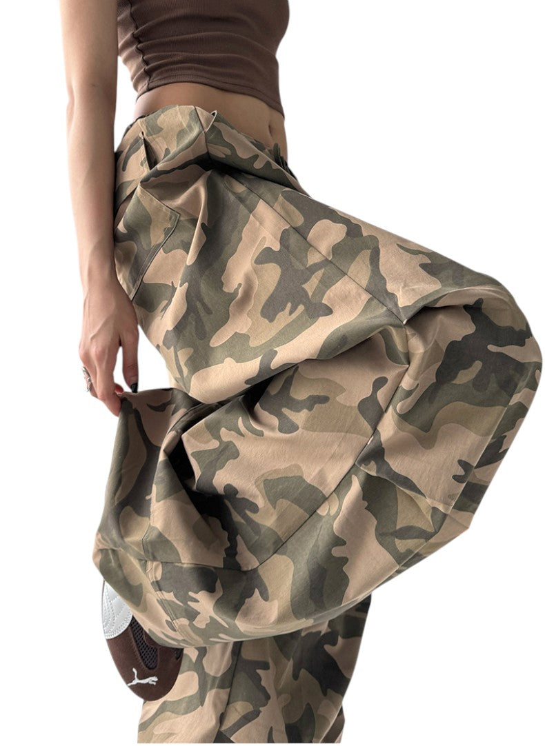 Retro Camouflage Cargo