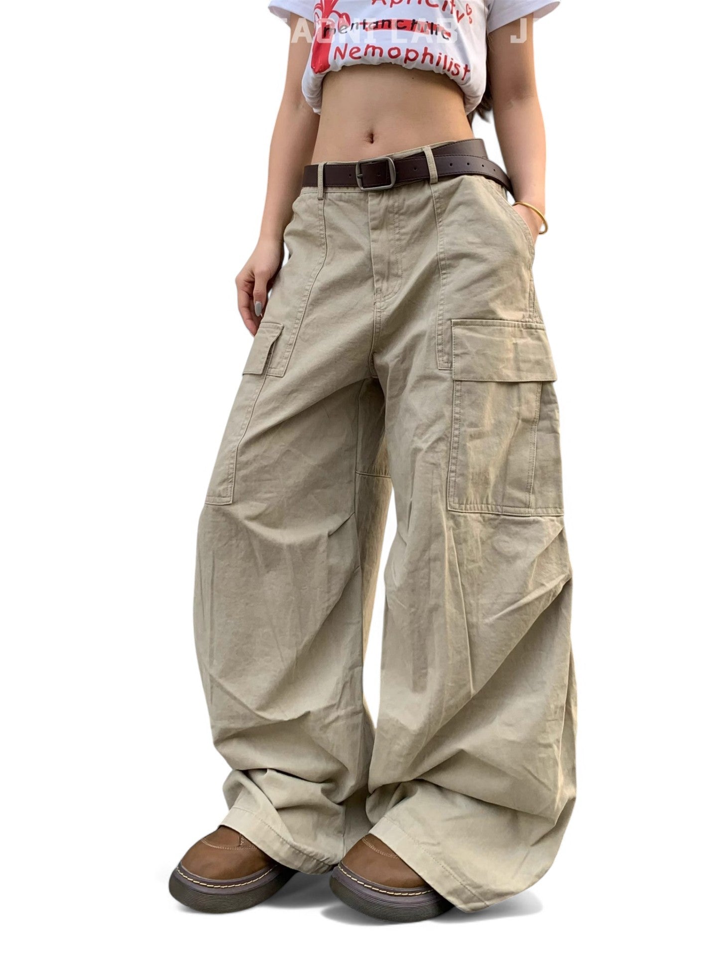Retro Loose Cargo Pants
