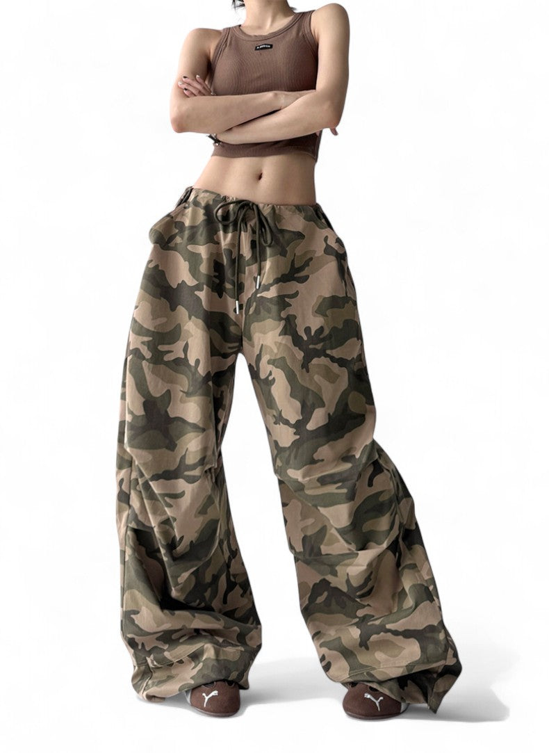 Retro Camouflage Cargo