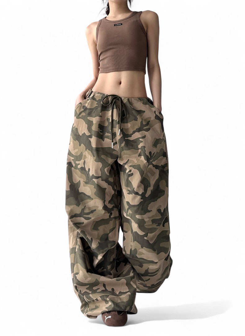 Retro Camouflage Cargo