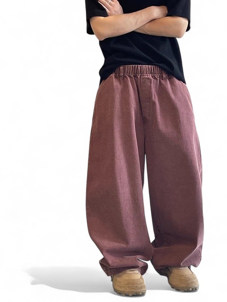 Flame Embroidered Silhouette Jeans