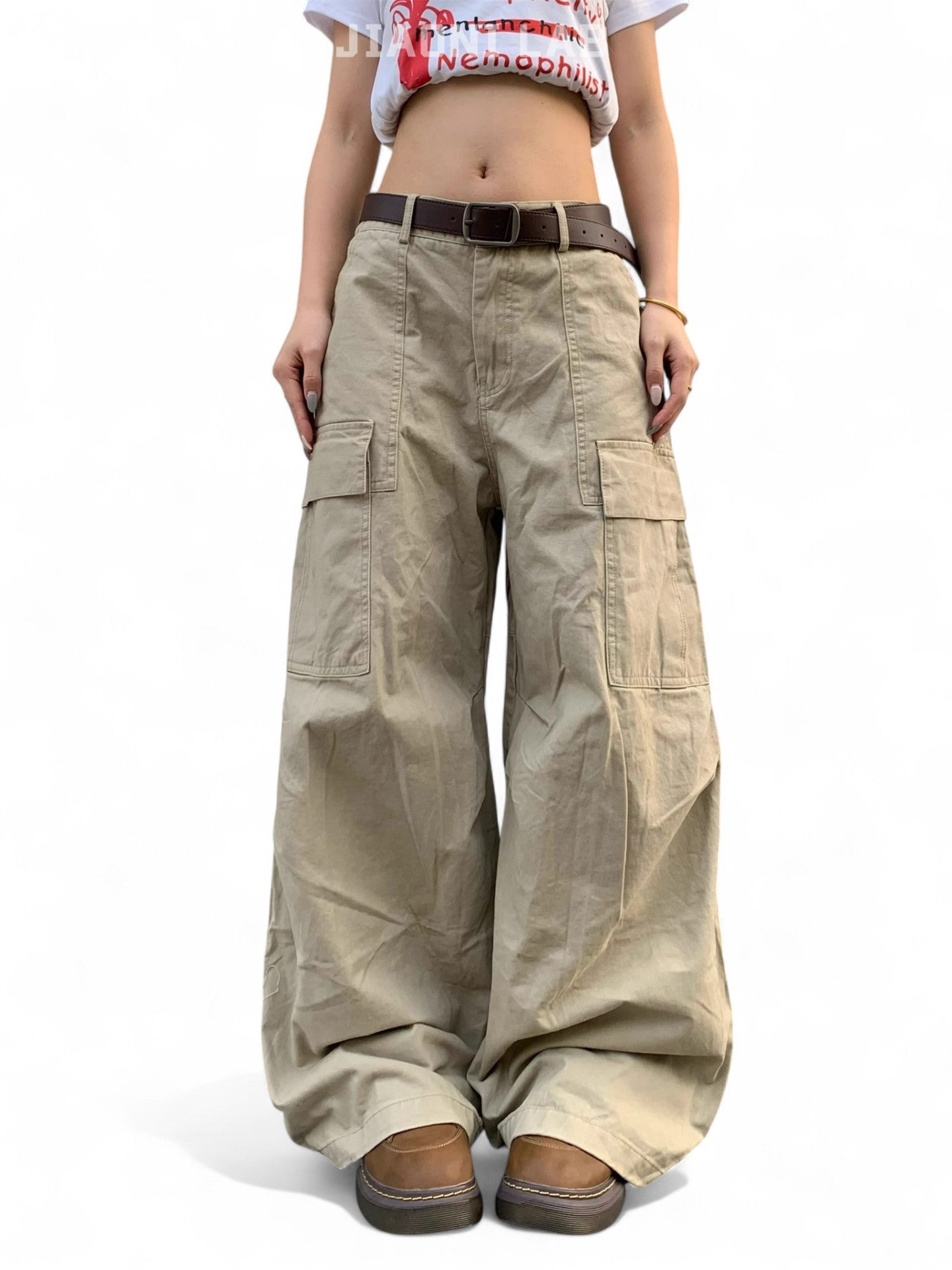 Retro Loose Cargo Pants